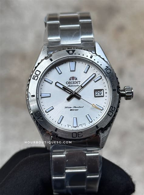 Brand New Orient Mako Mm White Dial Automatic Divers Watch Ra