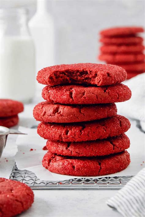 Red Velvet Cookies | A Farmgirl's Dabbles