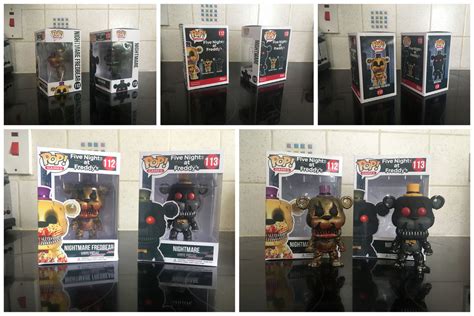 CUSTOM Funko Pops: Nightmare + Nightmare Fredbear by Fredd-X1 on DeviantArt