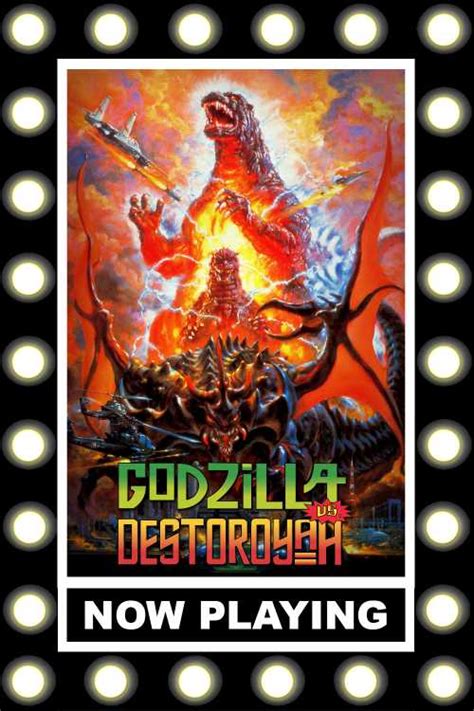 Godzilla Vs Destoroyah 1995 Wildhunt1 The Poster Database Tpdb