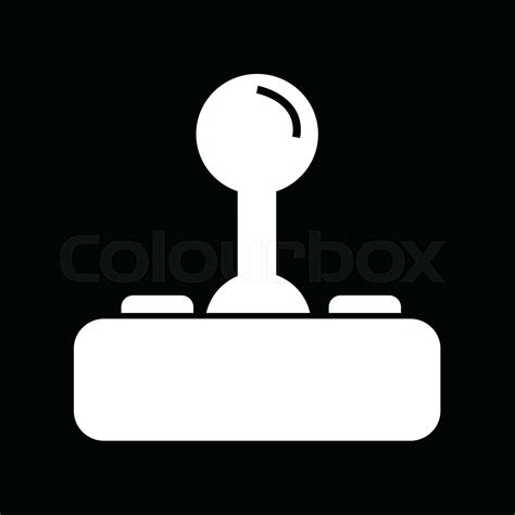 Joystick Icon Illustration Design Stock Vector Colourbox