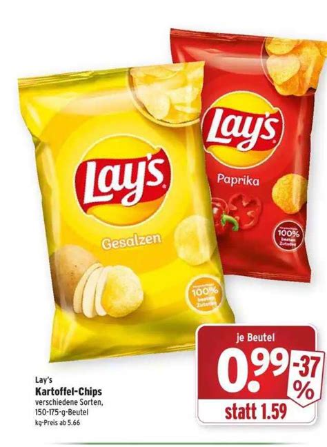 Lay S Kartoffel Chips Angebot Bei Wasgau Prospekte De