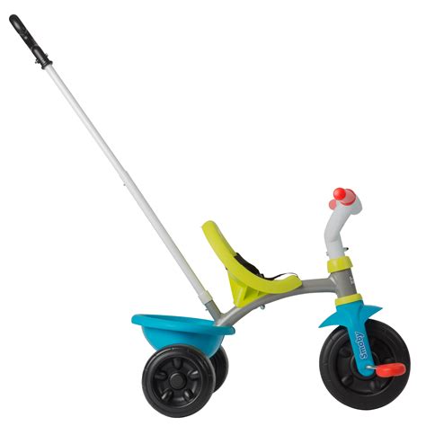 TRICYCLE ENFANT BE MOVE SMOBY BLEU VERT SMOBY Decathlon