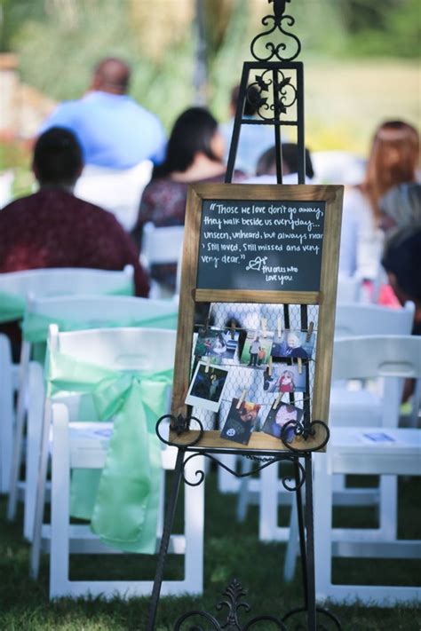 20 Unique Ways To Honor Deceased Loved Ones At Your Wedding Deer Pearl Flowers