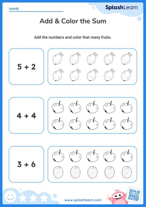 Grade 1 Addition Worksheets Online Fun Math Practice For Kids