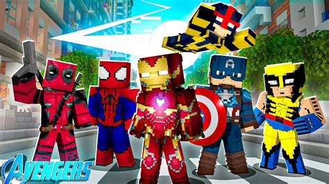 Nova Addon De Super Herois No Minecraft Os Vingadores Snf