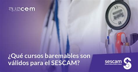 Cursos Baremables Sescam Sube Tu Puntuaci N En Oposiciones