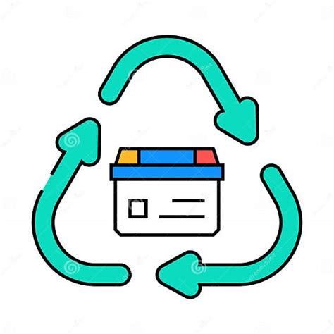 Superconducting Magnets Icon Color Illustration Stock Illustration ... 