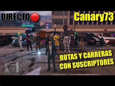 DIRECTO DE GTA V ONLINE ACTIVIDADES CON SUSCRIPTORES MINIJUEGOS Y