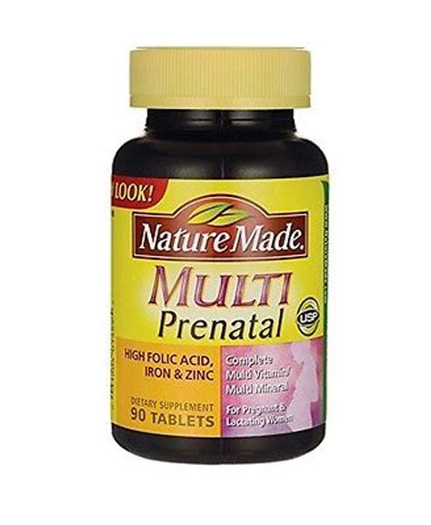 Nature Made Multi Prenatal Tabs 90 Ct Authorized Vendor