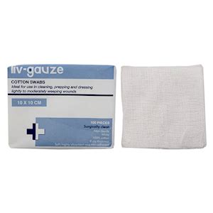 Universal Choice Livingstone Gauze Swabs X Cm X Ply