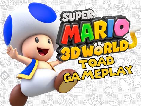 Toad super mario 3d world - promotionjuja