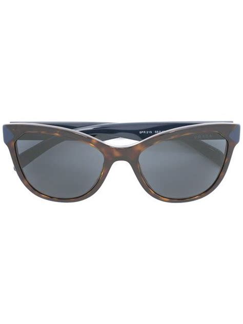 Prada Cat Eye Sunglasses In Brown Modesens Cat Eye Sunglasses Prada Eyewear Sunglasses