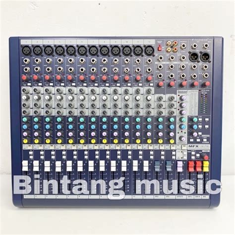 Jual Mixer Audio Soundcraft Mfx 12 Channel Mixer Soundcraft MFX12