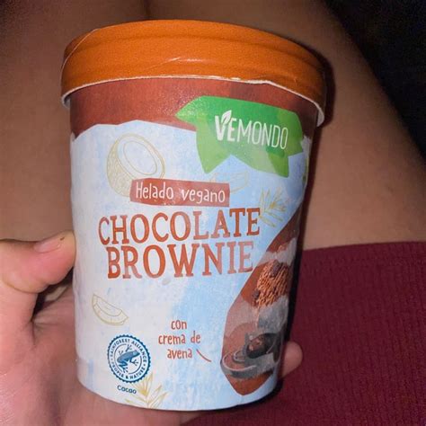 Vemondo Helado Vegano Chocolate Brownie Review Abillion