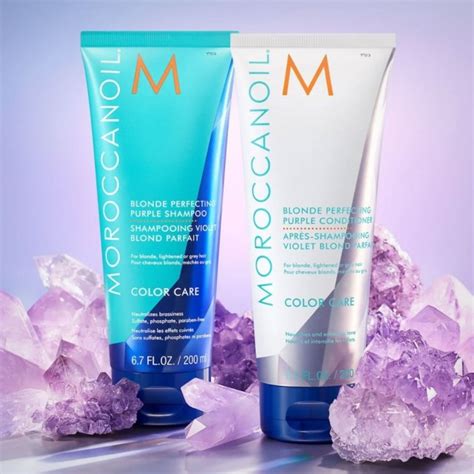 Moroccanoil Blonde Perfecting ljubičasti šampon 200ml