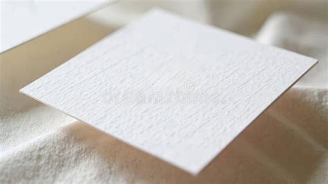 Invitation With Space For Inscription Nude Sheet Of Paper Stock