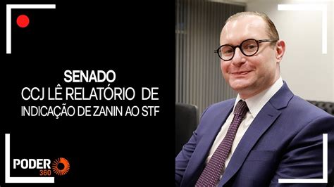 Ao Vivo Ccj Do Senado L Relat Rio De Indica O De Zanin Ao Stf Youtube