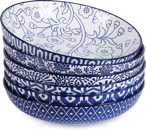 Amazon Zhizixzz Pasta Bowls Oz Large Salad Bowl Serving Wide