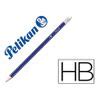 Lapices De Grafito Pelikan Gp Hexagonal Hb Con Goma De Borrar Pack De