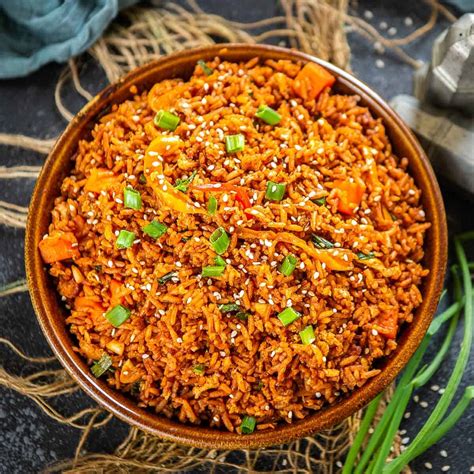 Gochujang Fried Rice Recipe Step By Step Video Whiskaffair