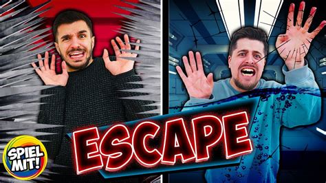 Wir Sind Im Escape Room Eingesperrt Und M Ssen Entkommen Youtube