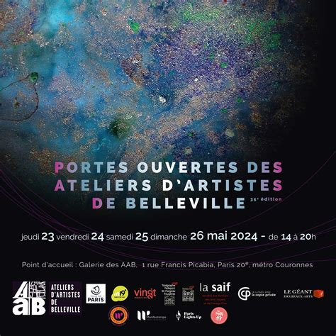 Portes Ouvertes 2024 Porte Ouverte Ateliers D Artistes De Belleville