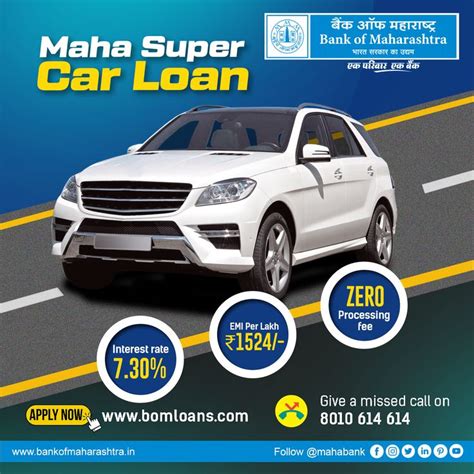 Apply For Maha Super Car Loan With Zero Processing Fees