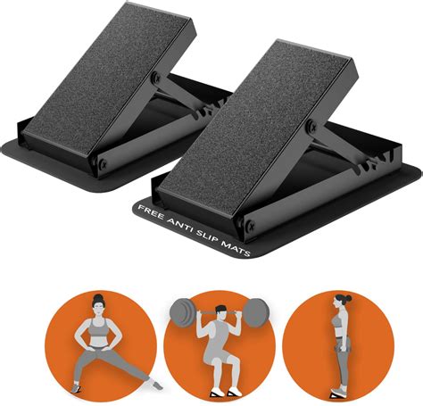 Buy Adjustable Calf Stretcher Slant Board For Calf Stretching Squats