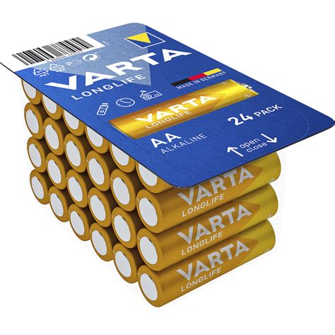 Mignon Batterie Varta Longlife Alkaline Typ Aa Lr V Er Pack