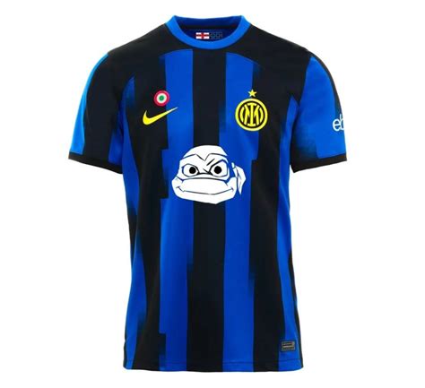 Maillot Enfant Inter Milan Tortue Ninja Bleu