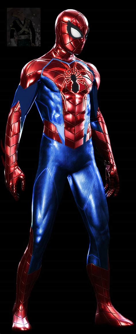 Spider Mans Spider Armor Mark V By Boiola1903 On Deviantart