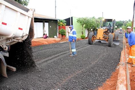 Prefeitura Inicia Processo De Pavimenta O Em Novo Trecho De Rua Na