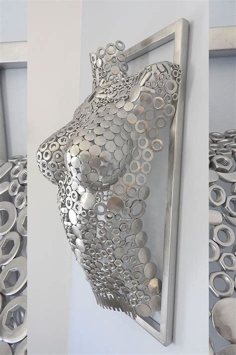 William David Buste Femme Cindy 1300 Euros Naturel Inox Sculpture D