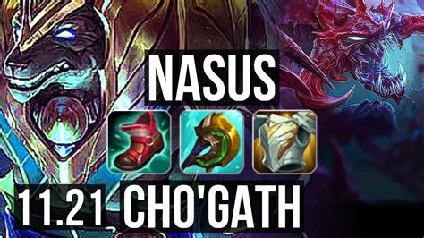 Nasus Vs Cho Top 15m Mastery 9314 600 Games Rank 12 Nasus