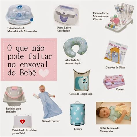 MÃES POR INTEIRO Itens indispensáveis para o enxoval do bebê da mamãe