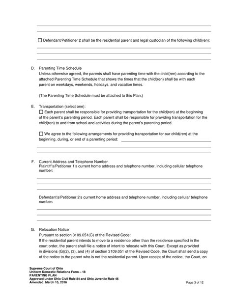 Uniform Domestic Relations Form 18 Fill Out Sign Online And Download