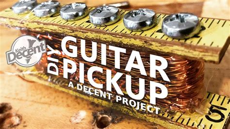 Diy Guitar Pickup A Decent Project Youtube