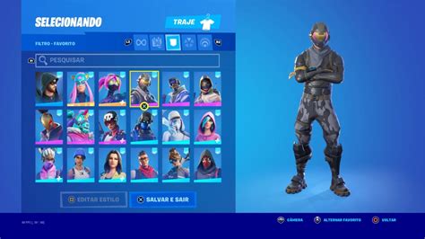 Conta De Fortnite Com Travis Scotttubarão Makomuitas Skins Dfg