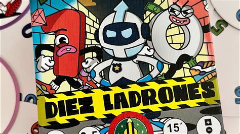 Diez ladrones Cómo se juega Reseña rápida Juego de mesa YouTube