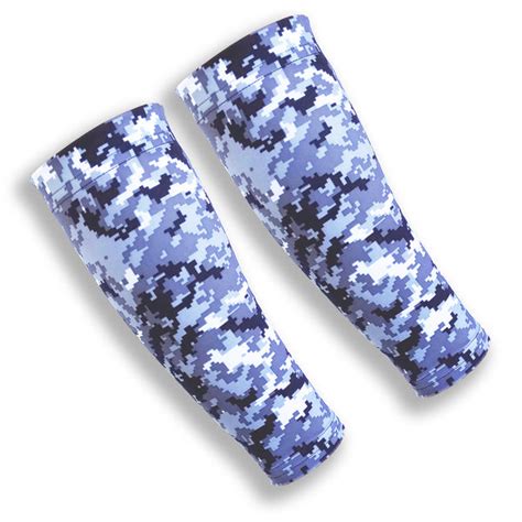 Grey Digital Camo Forearm Protective Sleeves To Protect Thinning Skin Skin Guards