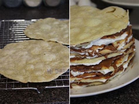 Torta De Hojarasca Con Manjar Mi Diario De Cocina Receta