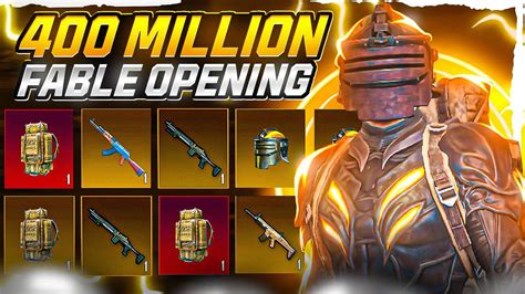 Million Fable Crate Opening Metro Royale Youtube