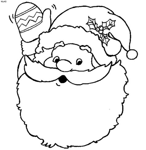 Free Christmas Clip Art Coloring Pages Clip Art Library