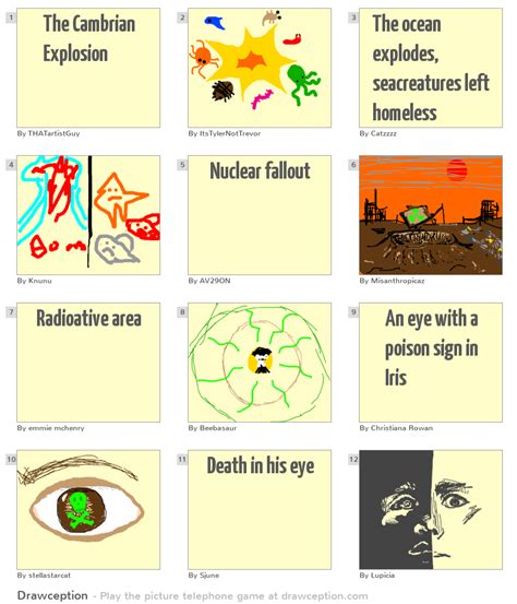 The Cambrian Explosion - Drawception