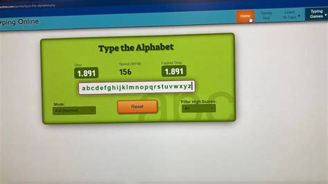 Just Beat The World Record For Typing The Alphabet Youtube