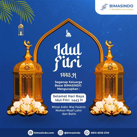 Keluarga Besar Bimasindo Mengucapkan Selamat Hari Raya Idul Fitri 1443 H