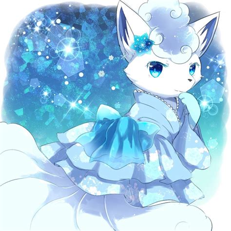 跡地 Kemoribbon Pokemon Ninetales Cute Pokemon Wallpaper Pokemon