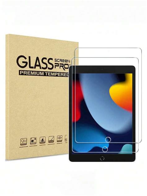 2pcs Tempered Glass Screen Protection Film Compatible With Ipad Shein Usa