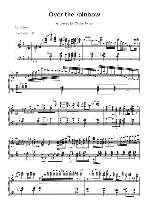 Piano Jazz Trio Transcription Service • My Sheet Music Transcriptions